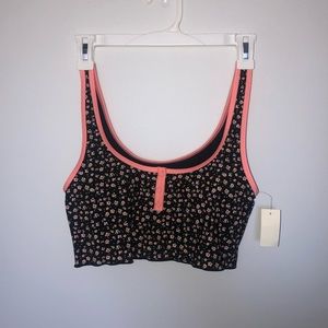 Aeropostale Floral Bikini Swim Top